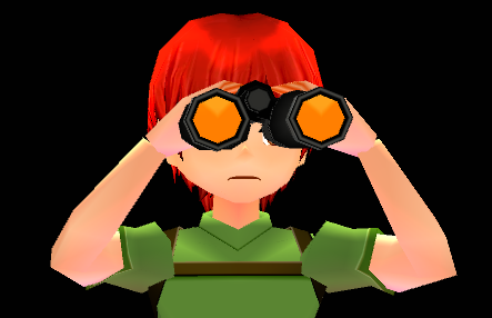 Equipped Soldier's Binoculars