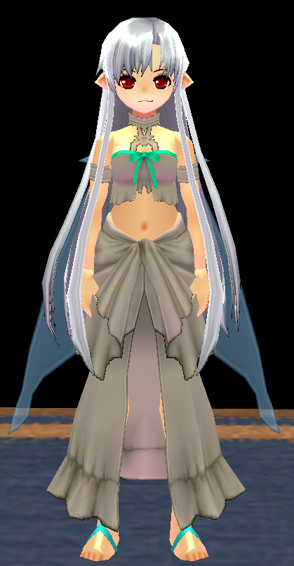 Equipped Asuna ALO Set viewed from the front