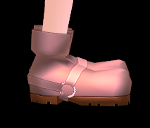 Equipped Edward Elric's Boots viewed from the side