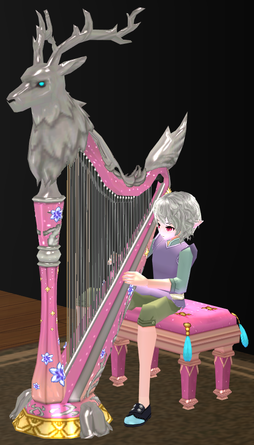 Seated preview of Milky Way Harp