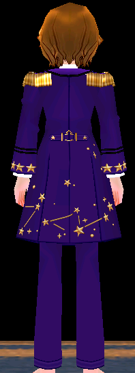 Equipped Cosmic Prince Suit (M) viewed from the back