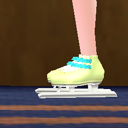 Equipped Ice Skates (M) viewed from the side