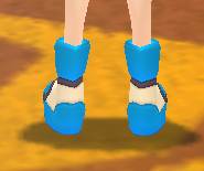 Equipped Atui's Shoes viewed from the back