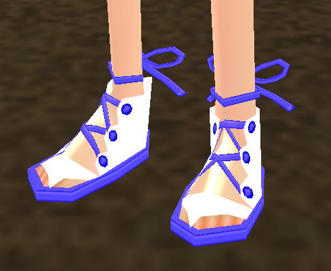 Equipped Lacy Sailor Sandals viewed from an angle