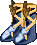 Icon of Cleric's Patterned Greaves (M)