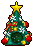 Icon of Christmas Tree Hat