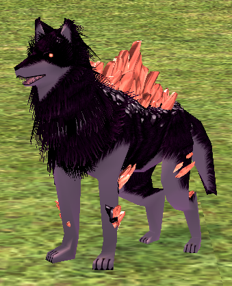 Picture of Ruby Crystal Wolf