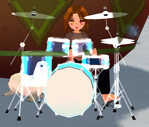 Seated preview of Lovely Winter Drums