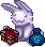 Icon of Decorated Bunny Puppet (Part-Time Job)