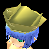 Equipped Cores' Oriental Hat viewed from an angle