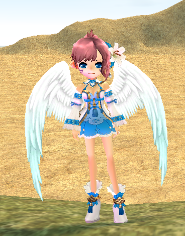 White Ombre Holy Feather Wings Equipped Front.png