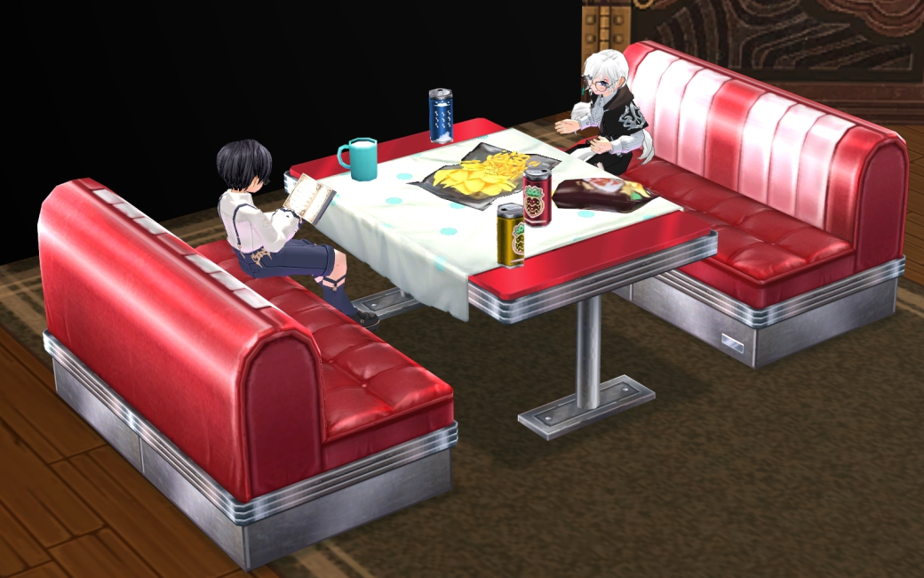 Seated preview of Classic Diner Booth