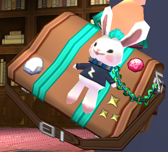 Equipped Rabbit Key Chain Gym Bag