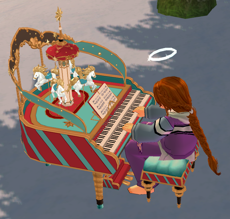 Seated preview of Circus Bandmember's Piano