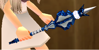 Equipped Divine Tribolt Wand