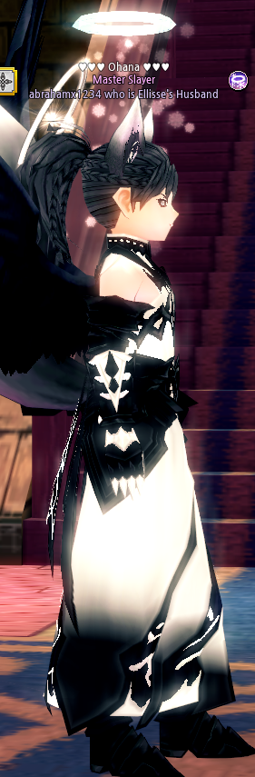 Equipped Male Abaddon Nobility Set viewed from the side