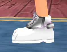Equipped Asuna SAO Shoes (Default) viewed from the side