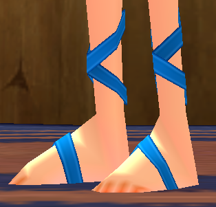 Equipped Asuna ALO Shoes viewed from an angle