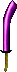 Inventory icon of Machete (Purple Blade)