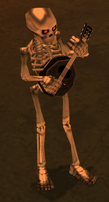 Picture of Metal Bard Skeleton