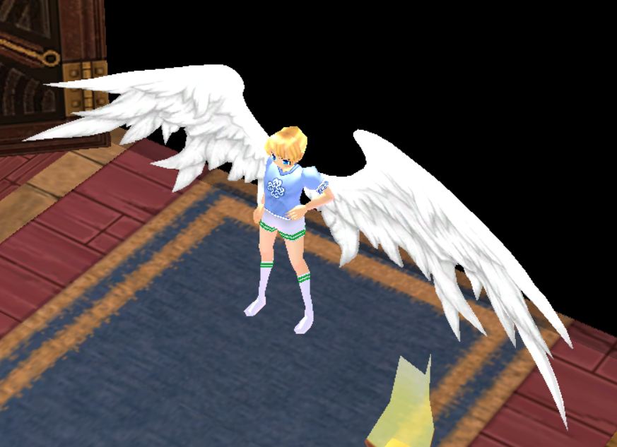 Equipped Virtuous Eternal Temptation Wings viewed from an angle
