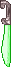 Inventory icon of Falcata (Neon Green)