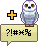 Inventory icon of Owl Speech Bubble Sticker