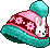 Icon of Snow Bunny Nordic Beanie (M)