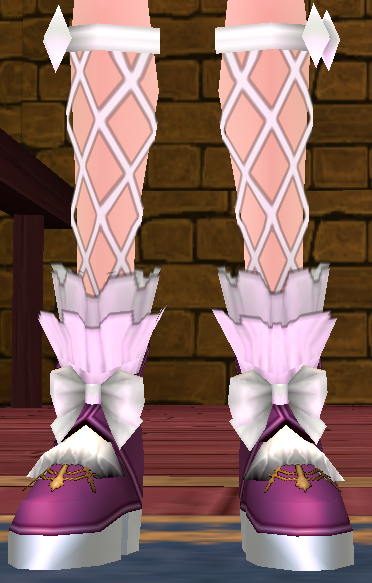 Equipped Halloween Vampire Slippers (Default) viewed from the front