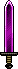 Inventory icon of Gladius (Purple Blade)