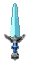 Inventory icon of Battle Short Sword (Light Blue Blade)