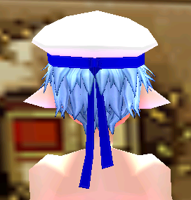 Equipped Sailor Hat (M) viewed from the back