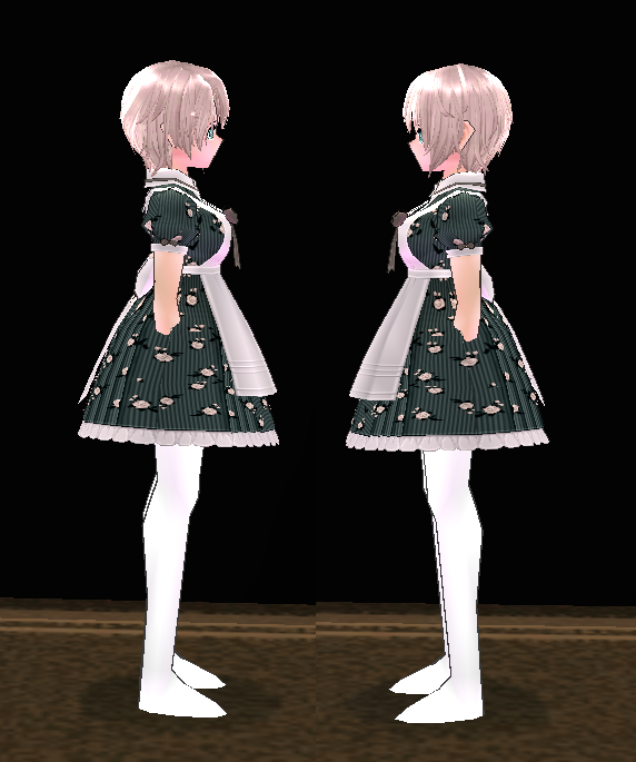 Old-Fashioned Dress and Apron (F) Equipped Side.png