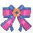 Icon of Pink Ornate Ribbon Wings