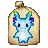 Inventory icon of Far Darrig Doll Bag (Blue)