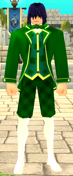 Equipped Giant St. Patrick's Day Suit (M) viewed from the front