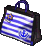 Inventory icon of Sheer Maritime Beach Coat Shopping Bag (M)