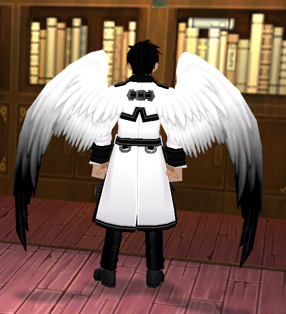 Black Ombre Holy Feather Wings Equipped Back.png