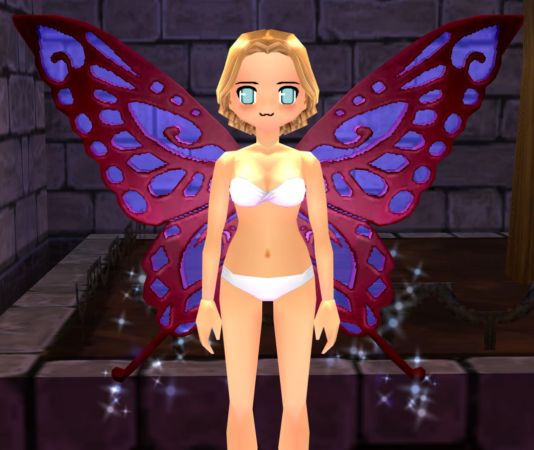 Burgundy Butterfly Wings Equipped Front.png