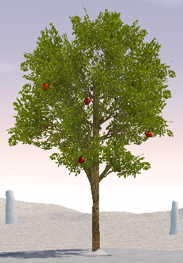 Building preview of Snowfield Apple Tree