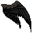 Icon of Black Flowerless Wings