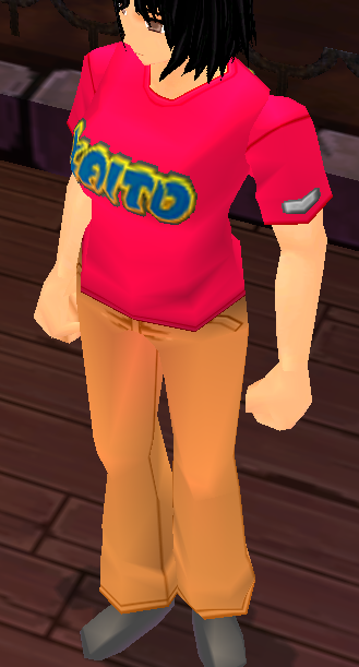 Equipped GiantFemale Kaito Shirt viewed from an angle