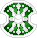 Inventory icon of Heater Shield (Green and White)