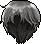 Icon of Neatly Parted Wig