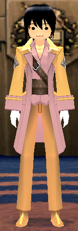 Equipped Eluned Alchemist Suit (M) viewed from the front