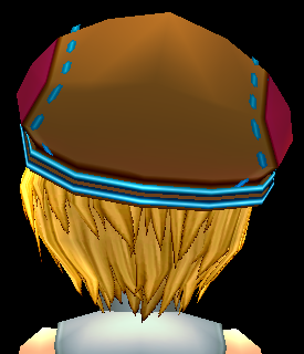 Equipped Royal Hunter Beret (F) viewed from the back