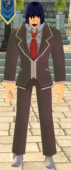 Equipped Giant Mabinogi School Uniform (M) (Default) viewed from the front