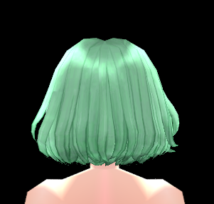 Equipped Royal Mage Wig (F) viewed from the back