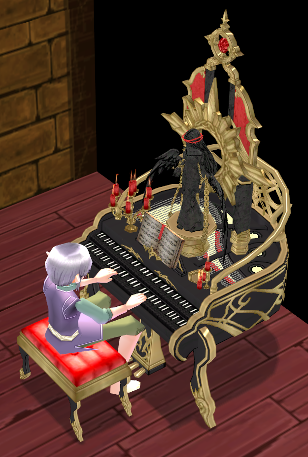 Seated preview of Dark Divination Piano