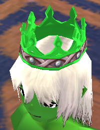 Equipped Ogre Crown (M) viewed from an angle